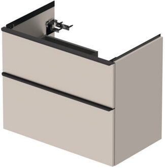 Badmeubel Duravit D-Neo Wand 78.4x45.2x62.5 cm Rechts Mat Taupe