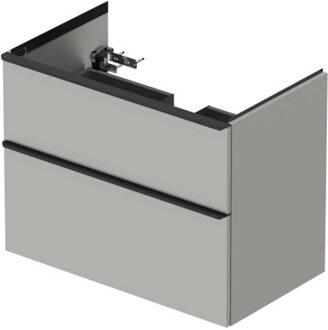 Badmeubel Duravit D-Neo Wand 81x46.2x62.5 cm Mat Betongrijs