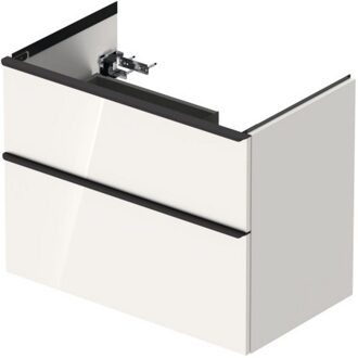 Badmeubel Duravit D-Neo Wand 81x46.2x62.5 cm Rechts Hoogglans Wit