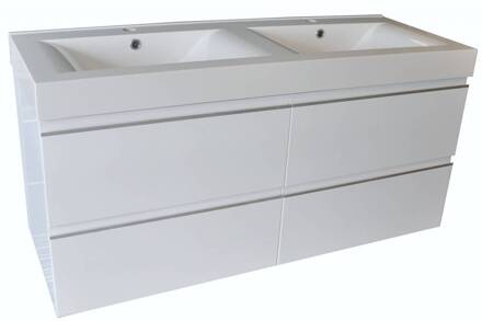 Badmeubel Themis 120 cm Wit Aqua Splash