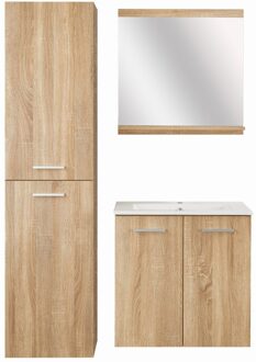 Badmeubelset Allibert Alban 60x58x46 cm Eik Hamilton (Flat Pack) Eiken