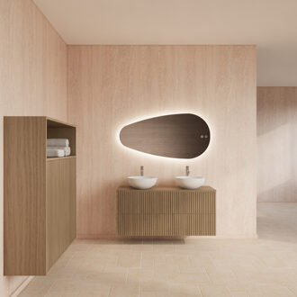 Badmeubelset Gliss Design Hybris Corn Silk 120 cm Met Waskom