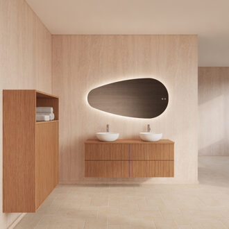 Badmeubelset Gliss Design Hybris Pure 140 cm Met Waskom