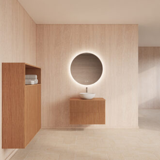 Badmeubelset Gliss Design Hybris Pure 70 cm Met Waskom