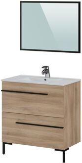 Badmeubelset Inga 80cm Eik