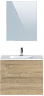 Badmeubelset Mystic 80cm Licht Eiken