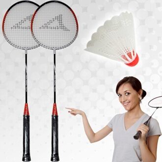 Badminton Set (2 Racket + 1 Top)