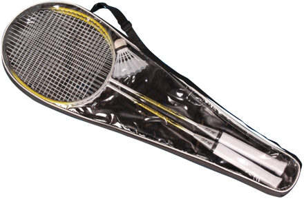 Badminton set met shuttle en draagtas Multi