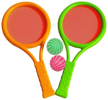 Badminton Tennis Rackets Ballen Set Kinderen Kids Outdoor Sport Ouder-Kind Sport Educatief Sport Spel Speelgoed Voor Kinderen Bo