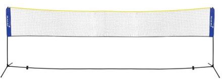 Badmintonnet incl. 3 shuttles 500x103x155 cm blauw polyethyleen