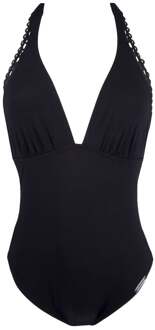 Badmode Ajourage Couture badpak zwart ABA9815B - 40B