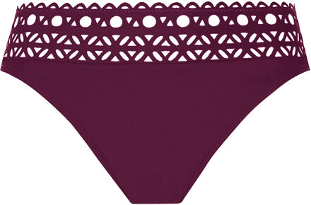 Badmode Ajourage Couture Bikini Slip Prune ABA0415 paars - 40