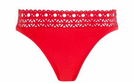 Badmode Ajourage Couture Bikini slip rood aba0415 - 36