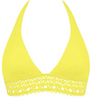Badmode Ajourage Couture Bikini top geel ABA2015 - 85D