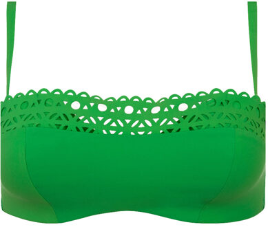 Badmode Ajourage Couture Bikini top groen ABA5015 - 75C