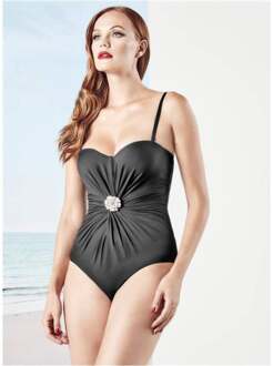 Badmode Dames badpak Elegance zwart - 36C