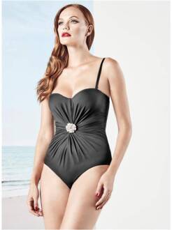 Badmode Dames badpak Elegance zwart - 38B