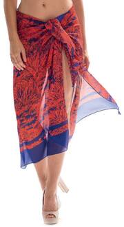 Badmode pareo Medaille rood 5379 - Kleur