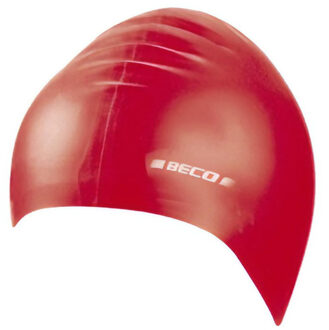 Badmuts Latex Unisex Rood One Size