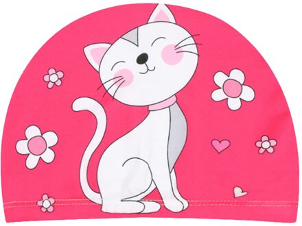 Badmuts Siliconen Kids Kinderen Waterdichte Plus Size Kleurrijke Jongen Meisje Lang Haar Sport Hoge Elastische Kinderen Zwemmen Zwembad hoed