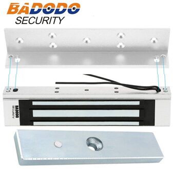 Badodo Toegangscontrole Systeem 180 kg 350LB Enkele Deur 12 v Elektrische Magnetische/Elektromagnetische Lock met L beugel