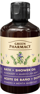 Badolie Green Pharmacy Bath And Shower Oil Rosemary And Moroccan Mint 250 ml