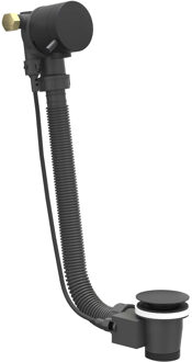 Badoverloop Vulcombinatie IVY Mat Zwart PED