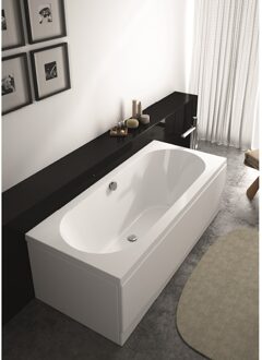 Badpaneel 180 cm toebehoren Ligbad Sanindusa Urb.y 180x80 cm Acryl Wit