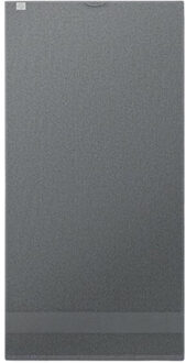 Badstof organic cotton handdoek Grijs - One size