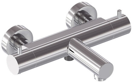 Badthermostaat MAY Opbouw Met Vaste Uitloop Chroom