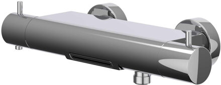 Badthermostaatkraan IVY Bond Opbouw Omstel Met Cascade Uitloop Met Omstel Cooltouch Chroom IVY