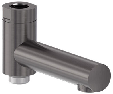 Baduitloop MAY Voor Regendoucheset 1/2" Aansluiting Geborsteld Carbon Black PVD Gunmetal