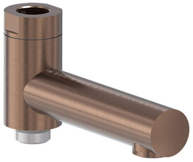 Baduitloop MAY Voor Regendoucheset 1/2" Aansluiting Geborsteld Mat Koper PVD