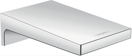 Baduitloop Metropol HansGrohe Watervalstraal 18.5 cm Mat Wit