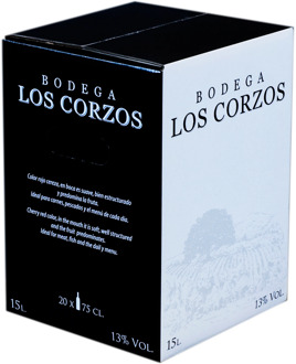 Bag in Box 15L wine red recommended hold the Roes