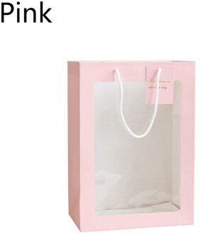 Bag Papier Verpakking Tassen Wedding Clear Doos Verpakking Dozen Gunsten Snoep Zakken Voor Gasten Verpakking Party Pakket tas 2