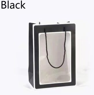 Bag Papier Verpakking Tassen Wedding Clear Doos Verpakking Dozen Gunsten Snoep Zakken Voor Gasten Verpakking Party Pakket tas 3