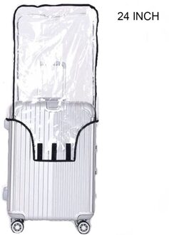 Bagage Cover Clear Pvc Koffer Cover Voor Handbagage 24duim