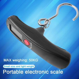 Bagage Elektronische Weegschaal 50Kg Gewicht Meting Draagbare Lcd-scherm Opknoping Keuken Gewichten Schaal Vishaak Weegschalen