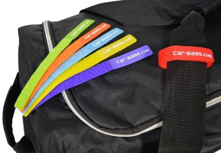 Bagage label set klittenband, 6 st. in verschillende kleuren LABEL1