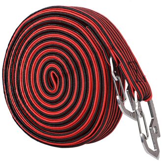 Bagage Vastgebonden Touw Stapelen Banding Elastische Cord Strap Motorfiets Fiets Cargo Rekken Gebonden Rubber Bandjes Touw Band Haken