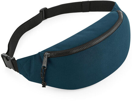 Bagbase Heuptas/fanny pack petrol blauw met verstelbare band - Heuptassen