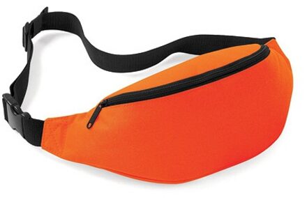 Bagbase Heuptasje/buideltasje - 1x - oranje - 38 cm - festivaltasjes - Reis/vakantie/wandel tasje