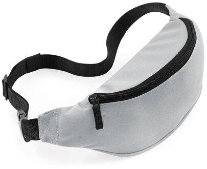 Bagbase Heuptasje/buideltasje - lichtgrijs - 38 x 14 cm - Festivaltasjes en outdoor