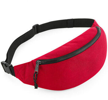 Bagbase Heuptasje - rood - 38 cm - festivaltasje en outdoor - Fanny pack