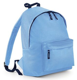 Bagbase Licht blauwe schooltas met voorvak