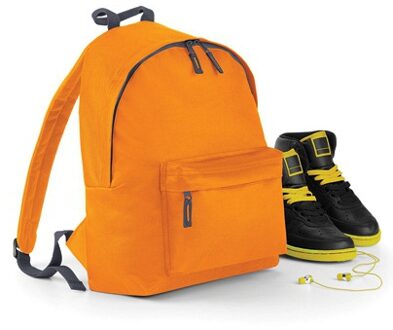 Bagbase Oranje boekentas rugzak voor kinderen