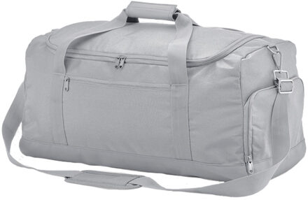 Bagbase Reistas/weekendtas/sporttas model Active - lichtgrijs - 55 x 26 x 27 cm - 35 liter - Reistas (volwassen)