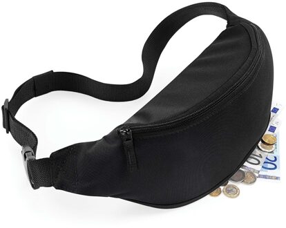Bagbase Reistasjes verstelbaar zwart 38 cm