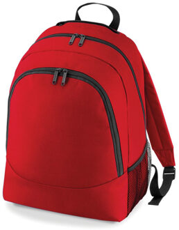 Bagbase Rode schooltas van polyester - Rugzak Rood